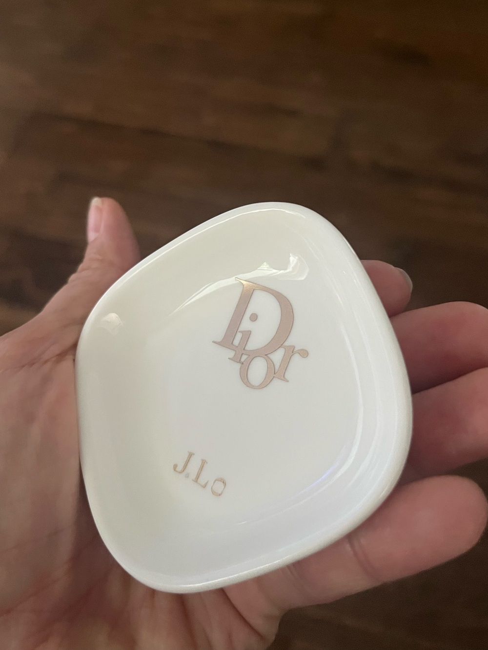 Handcrafted White Trinket Ceramic Dish - Picture 6 of 6